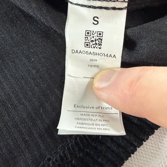 Women's Corduroy Mini Overall Dress - Cupshe-S-Black - Picture 8 of 9